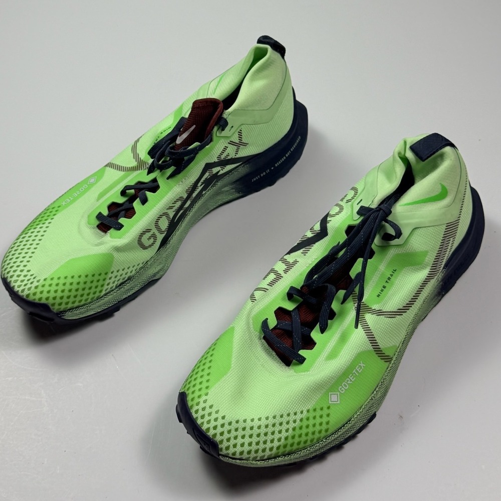 Nike Pegasus Trail 4 GORE-TEX Lime Blast Green Blue DJ7926-303 Mens 13